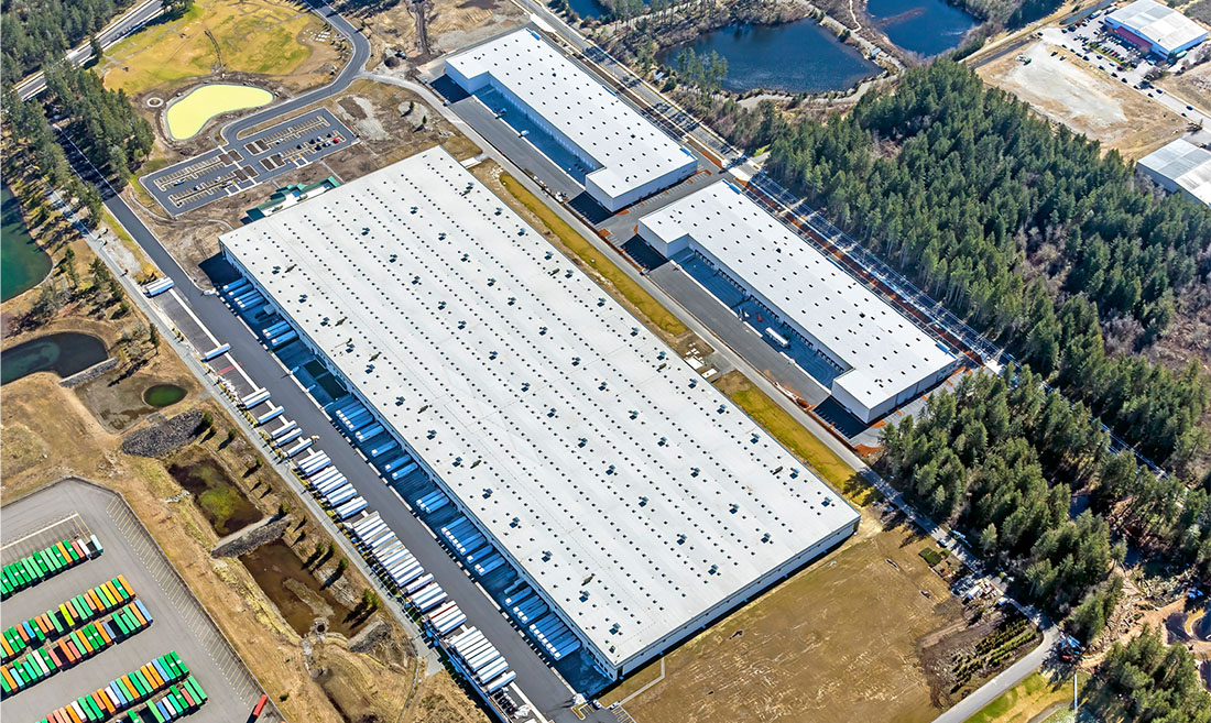 Hogum Bay Logistics Center Aerial Photo