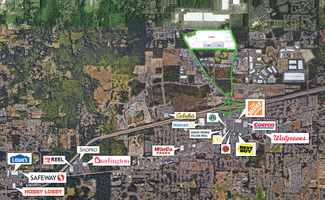 Hogum Bay Logistics Center Area Amenities Map