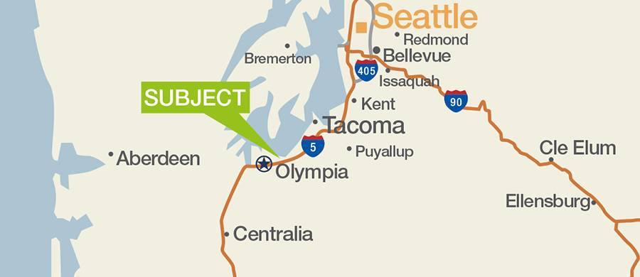 Hogum Bay Logistics Center Submarket Map