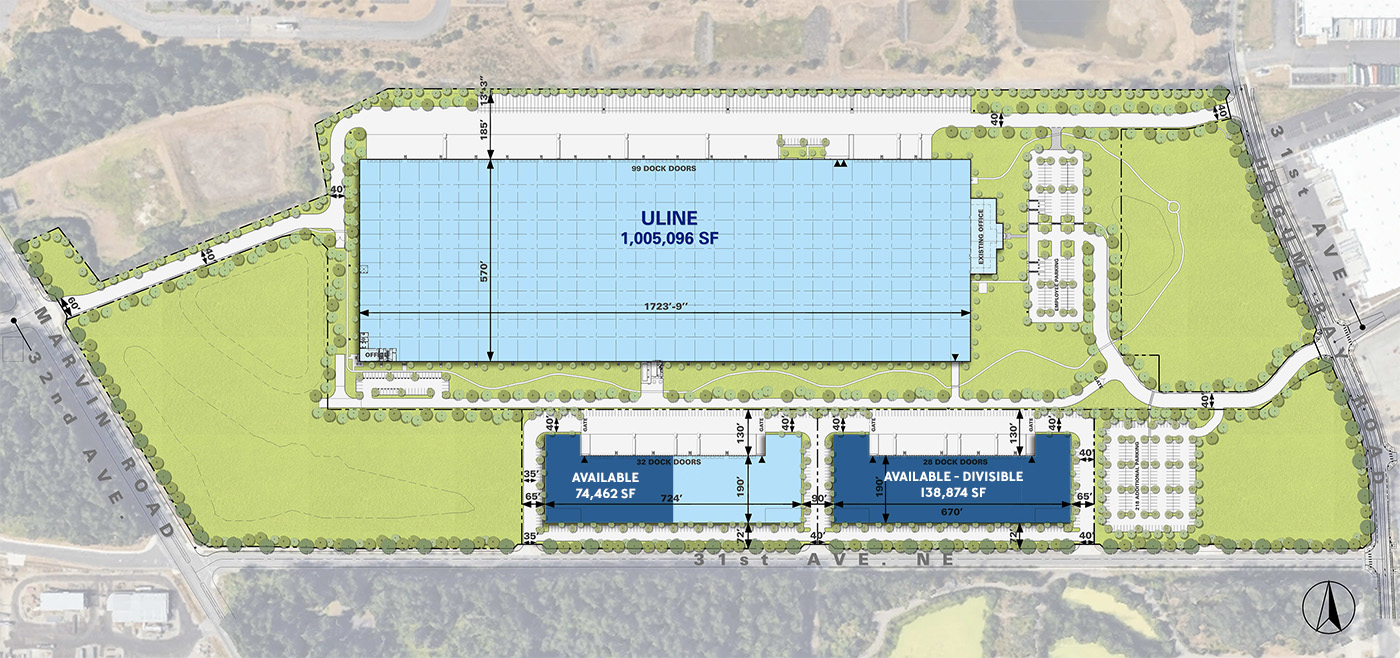Hogum Bay Logistics Center Overall Site Plan